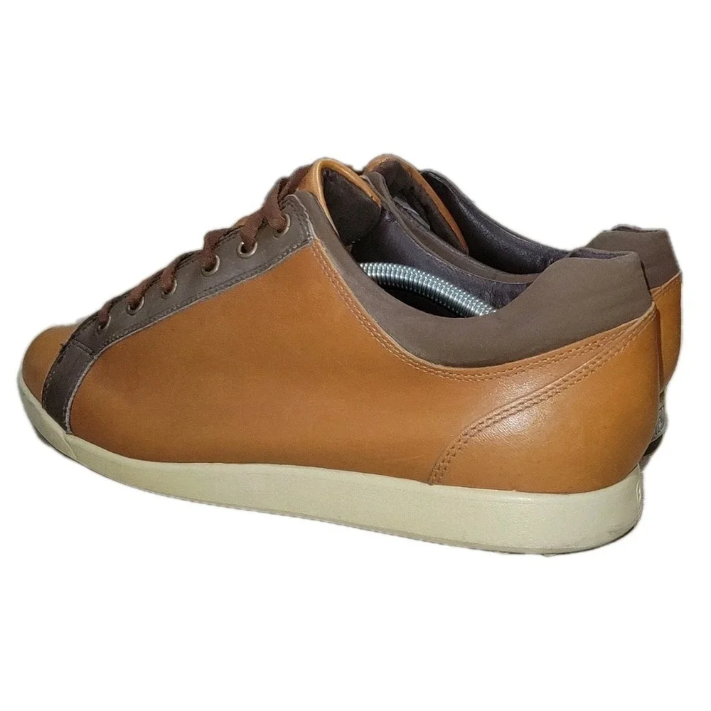 Footjoy FJ Contour Casual Men's Golf Shoes Size 11 Brown Leather Spikeless 54212